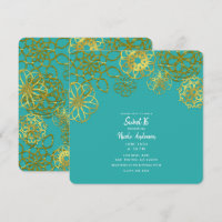 Mandalas Florais Dourados Festa Sweet 16 Dezesseis