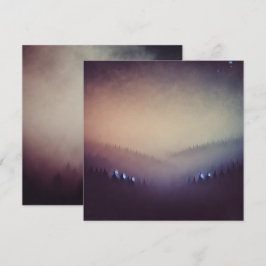 Convite Manhã Dusky Imprimível Manual do Ombre Automático