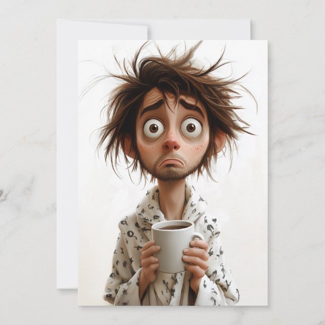 Convite Manhã Madness: Café Primeiro, Perguntas Depois (Frente)