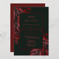 Manipulação de Ataque Floral Vermelho-Berry Meia-N