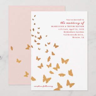 Convite MANTEIGA DE ouro