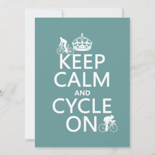 Convite Manter Calm e Ciclo Ligado (em qualquer cor)