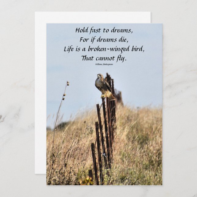 Convite Manter Rápido para Sonhos (Frente/Verso)