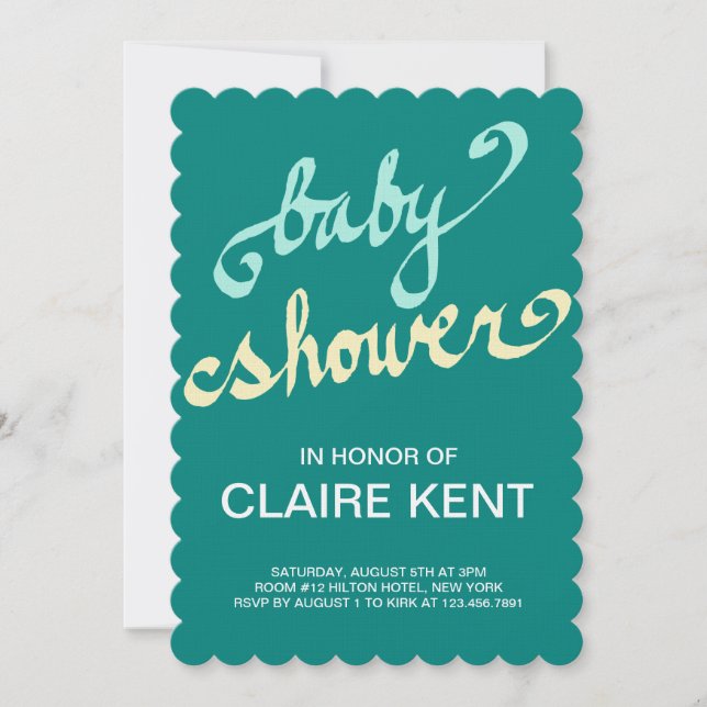 Convite manuscrito (Frente)