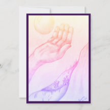 Mão e Spere? - Púrpura plana