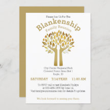 Mãos para Cima Árvore Deixa Modelo de Reunião Fami