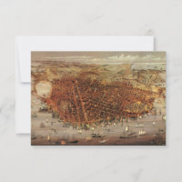 Mapa Antigo da Cidade de São Francisco, Mudança de