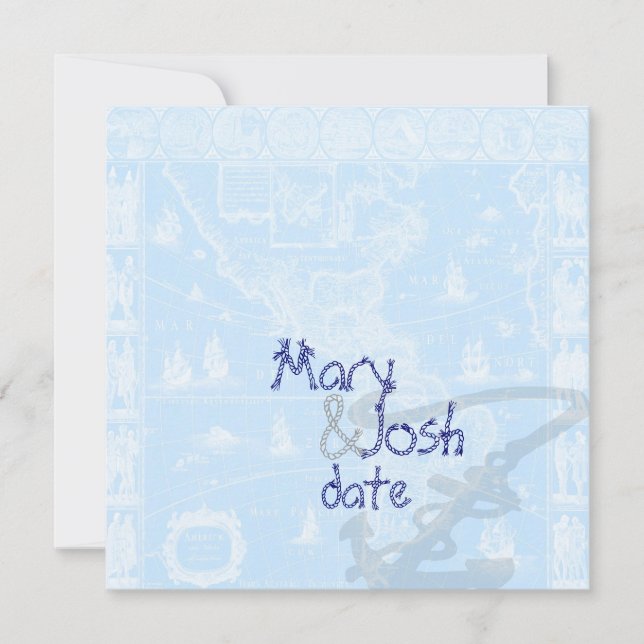 Convite Mapa Antiguitário do PixDezines (Frente)