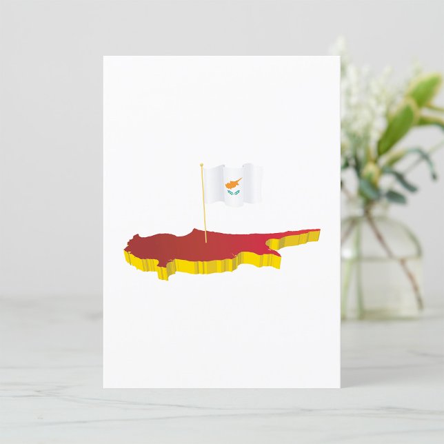 Convite Mapa de Chipre (Criador carregado)