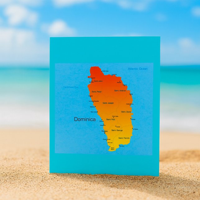 Convite Mapa de Dominica (Criador carregado)