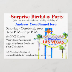 Convite Máquina de Festa de aniversário de Jackpot em La