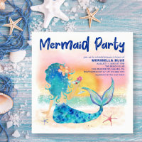 Mar de Mermaid | Chá de panela de praia tropical