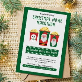 Convite Maratona de Filme de Natal