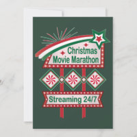 Maratona Retro Marquee Festiva do Filme de Natal