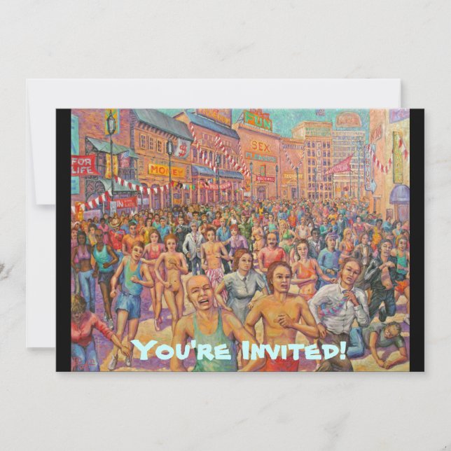 Convite Maratona, você é convidado! (Frente)