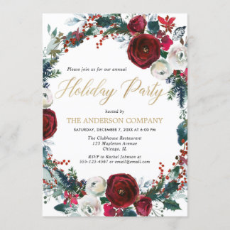 Convite Maravilha da Companhia Holiday