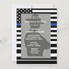 Convite Marca de Patrulha Rodoviária - Parte de Reforma da