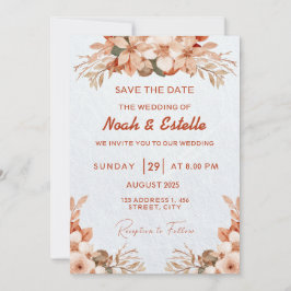 Convite Marcar o Calendário: Salvar a Data