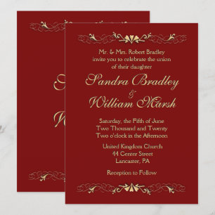Convite Marcella Wedding