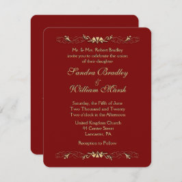 Convite Marcella Wedding