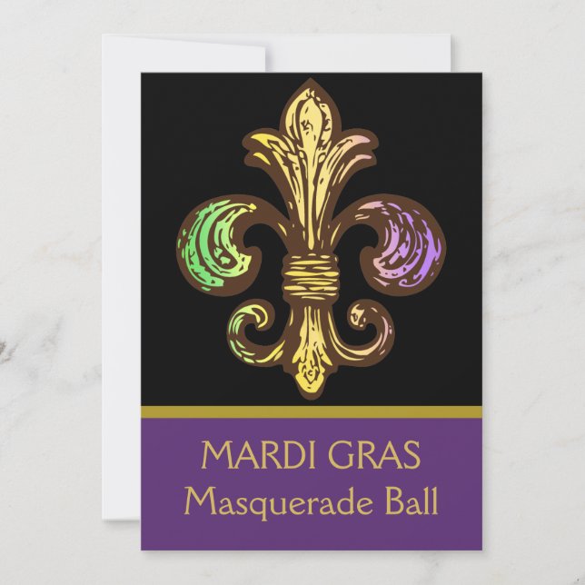 Convite Mardi Fleur de Gras (Frente)