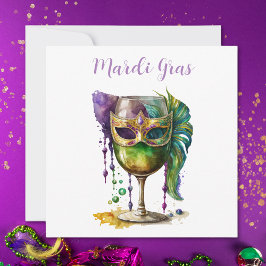 Convite Mardi Gras Mask