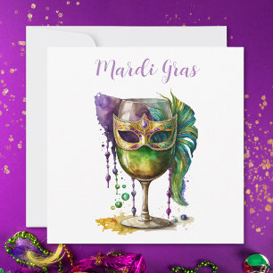 Convite Mardi Gras Mask