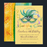 Convite Mardi Gras Soiree | ANIVERSÁRIO DE 30 ANOS<br><div class="desc">Ter 30 é um marco por si só. Há alguns aspectos que precisam de uma deliberação cautelosa antes de se poder dizer sim. Por exemplo, pense se isto será uma festa para adultos. O que faz uma festa de aniversário de mascarada Mardi Gras perfeita? Comida, diversão, amigos e o convite...</div>