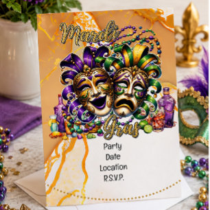 Convite Mardigras