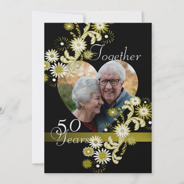 Convite Margaridas Dançantes / 50º Aniversário (Frente)