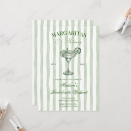 Convite Margaritas and lime Bridal shower