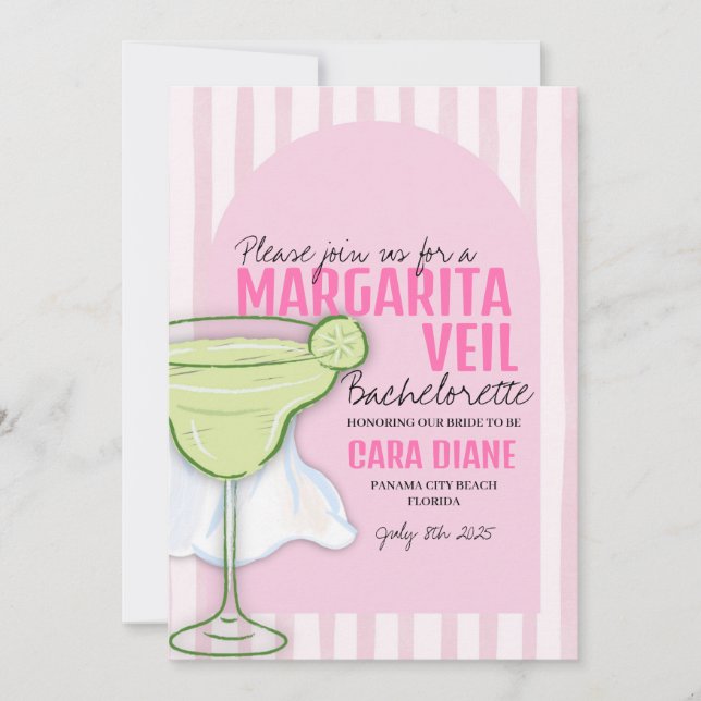 Convite Margartia Veil (Frente)