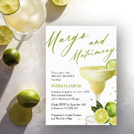 Convite Margs & Matrimony Chá de panela