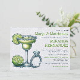 Convite Margs & Matrimony Chá de panela