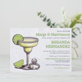 Convite Margs & Matrimony Chá de panela