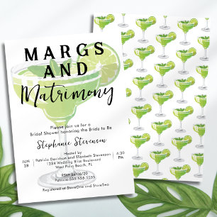 Convite Margs & Matrimony Grande Churrasco de Noivado com