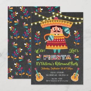 Convite Mariachi Mexcian Fiesta - Partido da Reforma