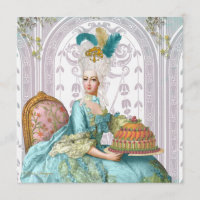 Marie Antoinette Deixe-os Comer Bolo