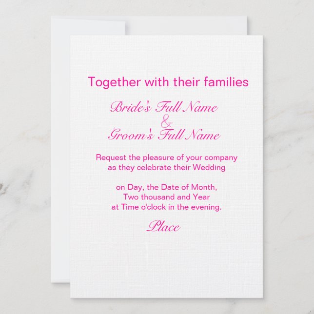 Convite Marie Antoinette, deixe-os comer bolo (Frente)