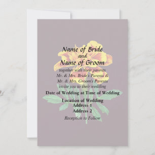 Convite Marigold francês