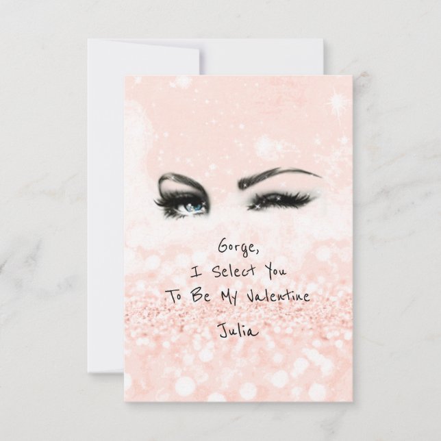 Convite Marilyn Monroe Namorados Declaração de Amor (Frente)