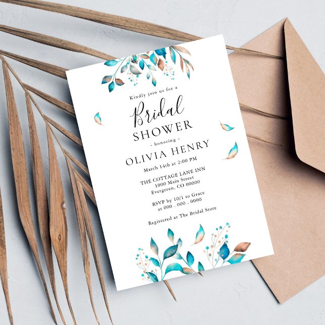 Convite Marinho Moderno Chá de panela Russo (Criador carregado)