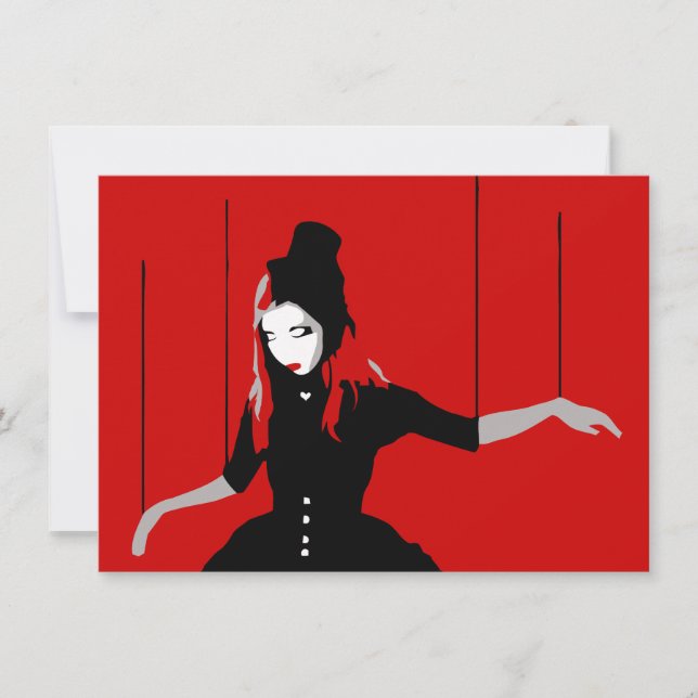 Convite marionete da taberna (Frente)