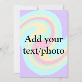 Convite Mármore de derramamento acrílico simples adicione 