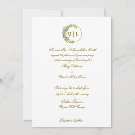 Convite Marrom Elegante, Aniversário