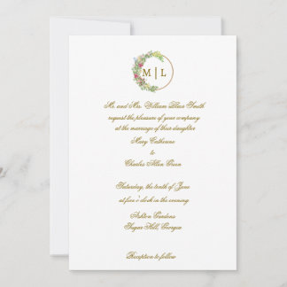 Convite Marrom Elegante, Aniversário