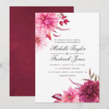 Marsala - Burgundy e Blush - Casamento outono de o