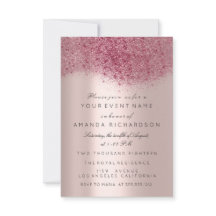 Marsala Burgundy Maroon Rosa Gol Bridal Sweet 16