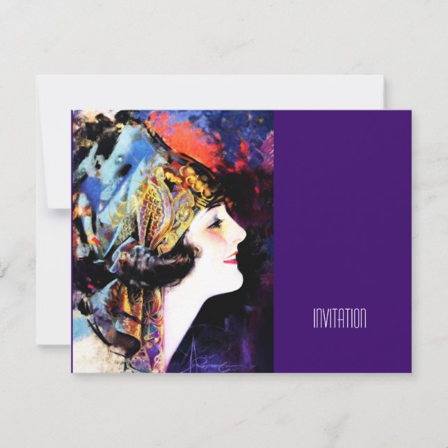 Convite Martha Mansfield (Frente)