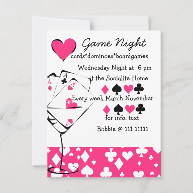 Convite Martini Suit (Frente)